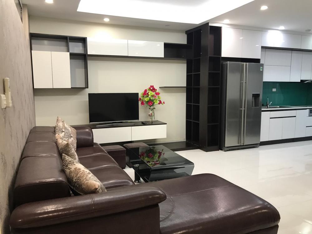Cho thuê căn hộ chung cư Trương Định Complex, 3 phòng ngủ, đủ đồ, 9tr/tháng