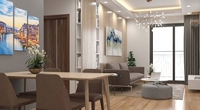 Cho thuê căn hộ penthouse dự án Vinaconex 7. 190m2, 3 phòng ngủ, đồ cơ bản, 17 tr/th