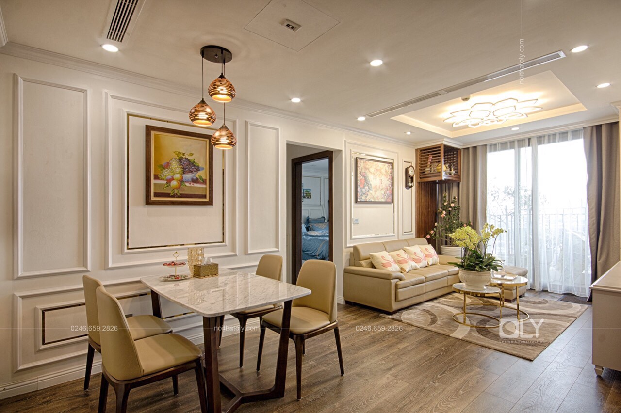 Cho thuê căn hộ chung cư HDI Lê đại hành 2 ngủ view hồ Bảy Mẫu, full đồ như ảnh!
