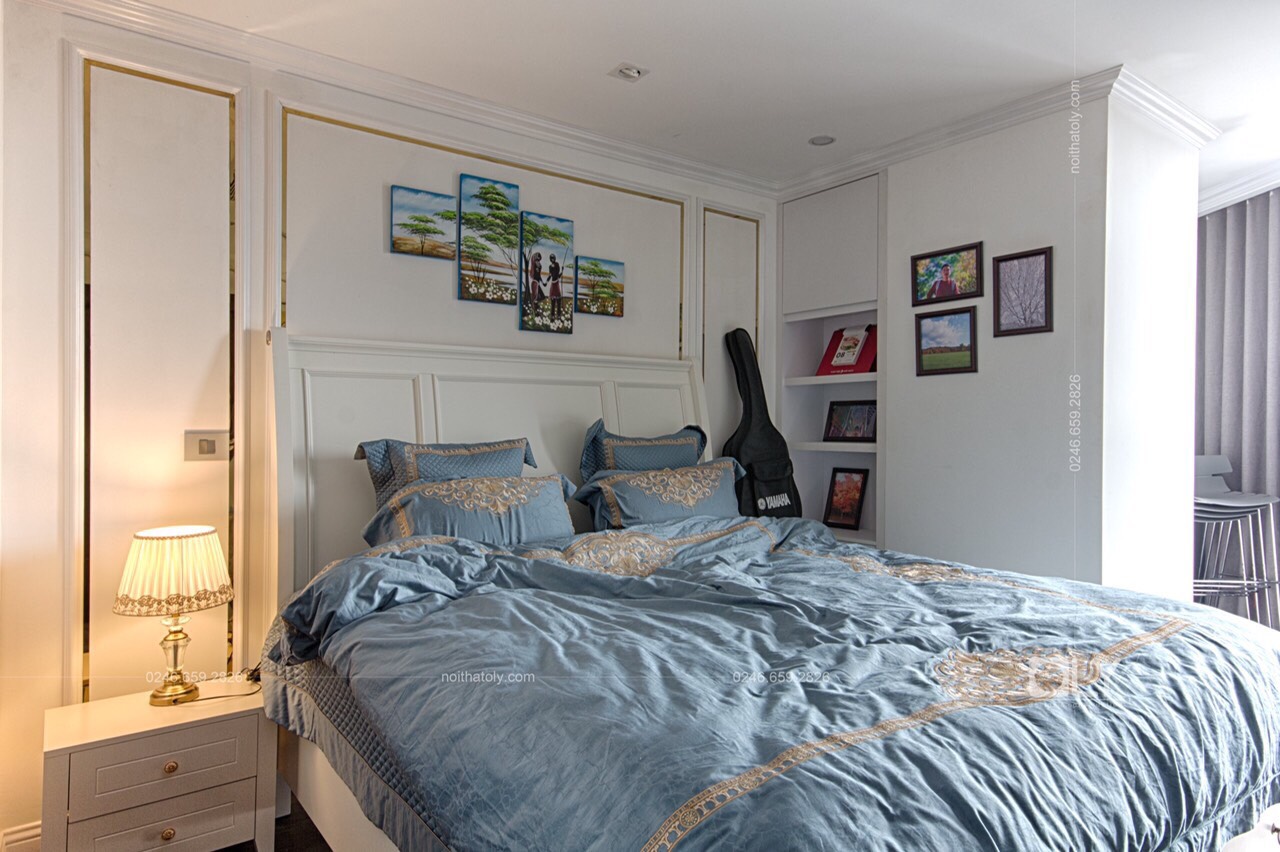 Cho thuê căn hộ chung cư HDI Lê đại hành 2 ngủ view hồ Bảy Mẫu, full đồ như ảnh!