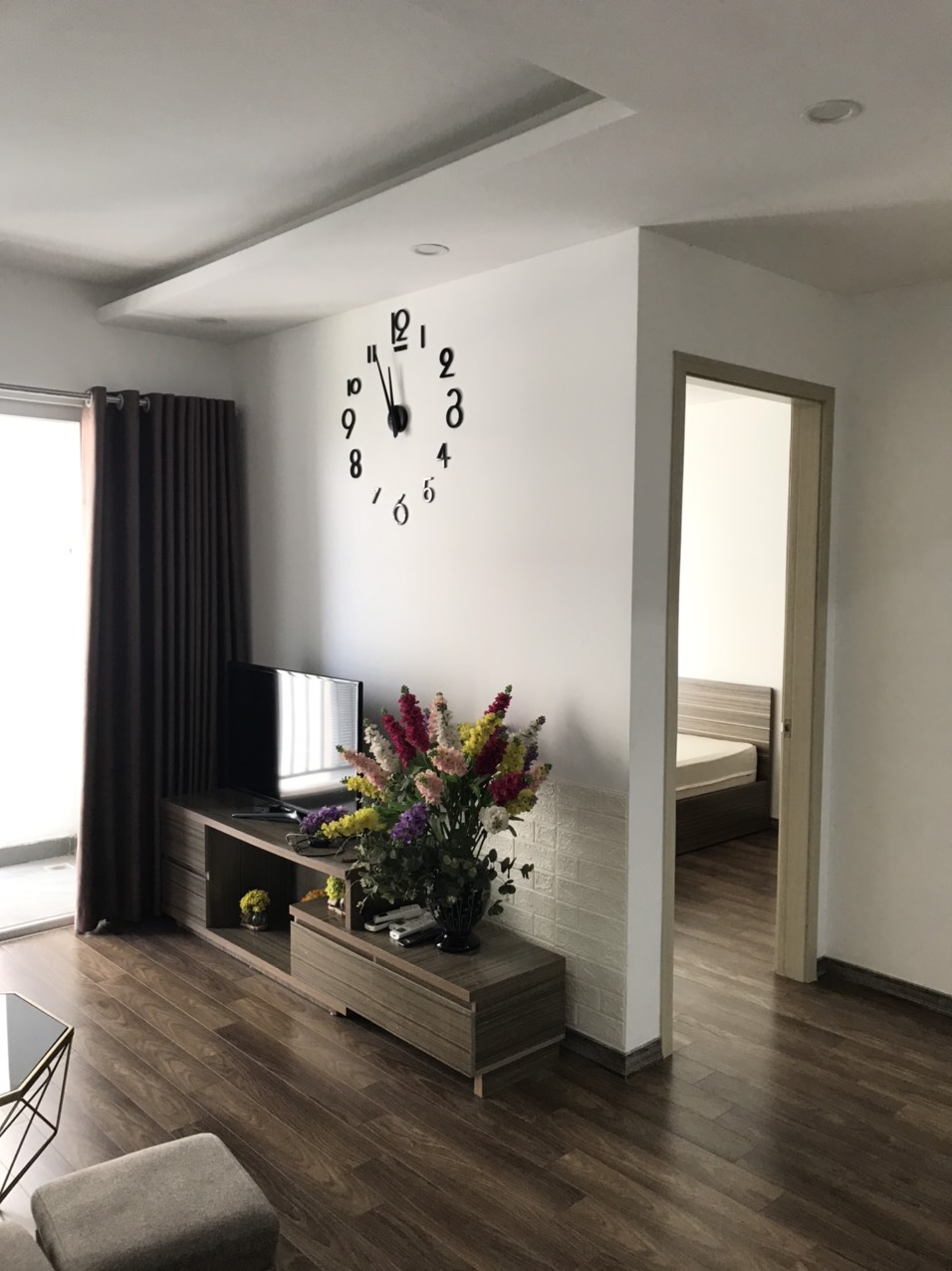 Cho thuê CHCC KĐT ngoại giao đoàn toà N02-T3 Quang Minh Tower 100m 3PN full nội thất nhà đẹp