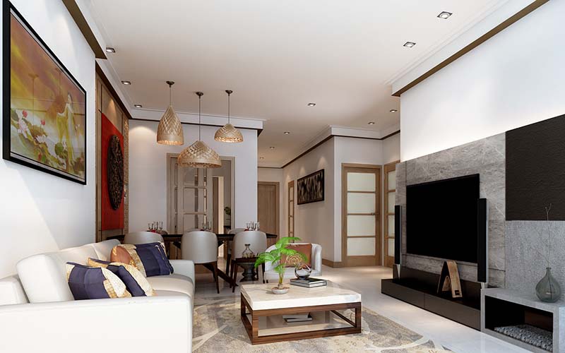 Cho thuê căn 2PN - 3PN đủ đồ, hiện đại giá tốt tại Aqua Central