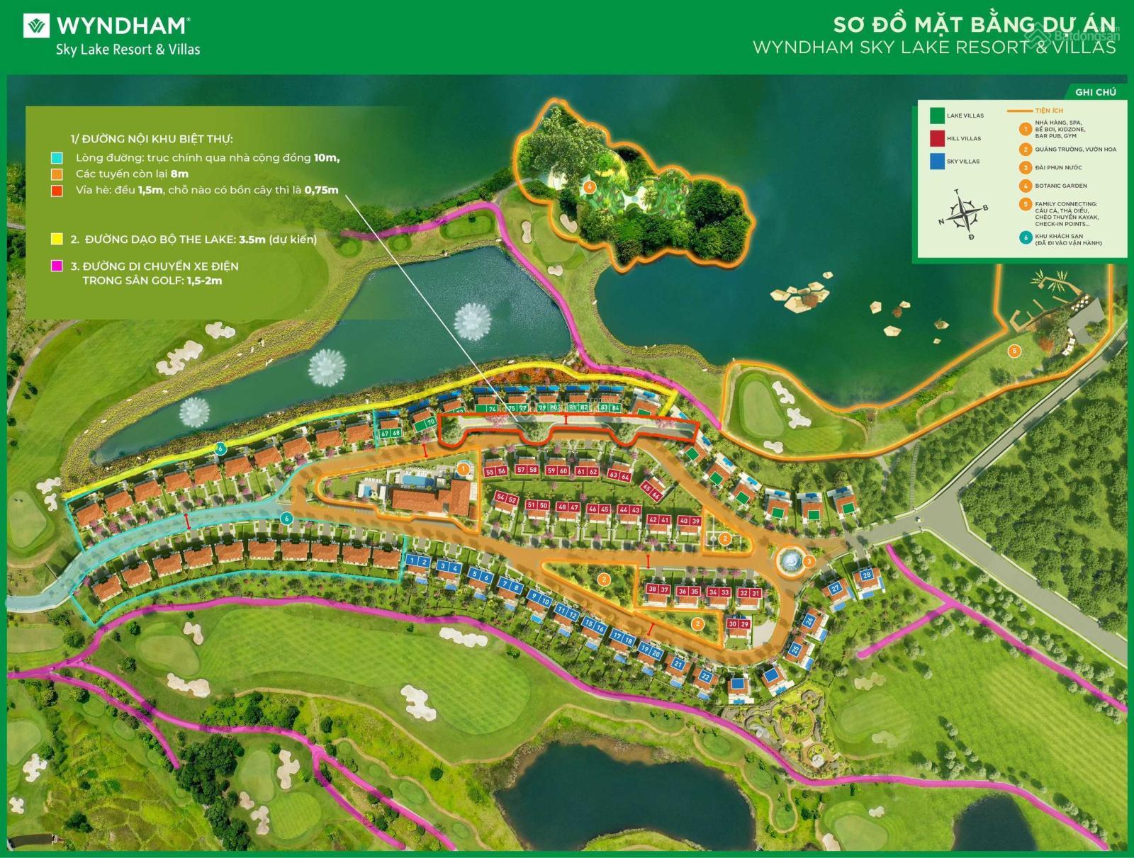 Ra hàng dự án Wyndham Skylake Resort & Villas tiện ích 5* full nội thất cho thuê luôn