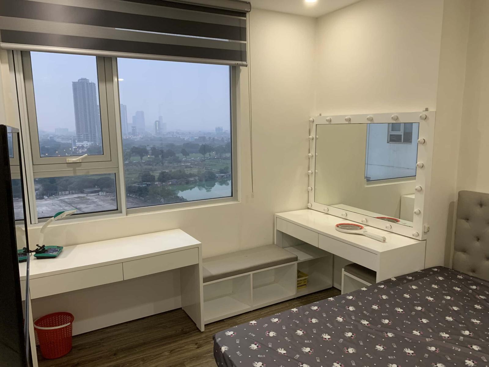 Cho thuê chung cư Intracom 1 Trung Văn, 3 ngủ 117m2 full đồ 12 triệu.