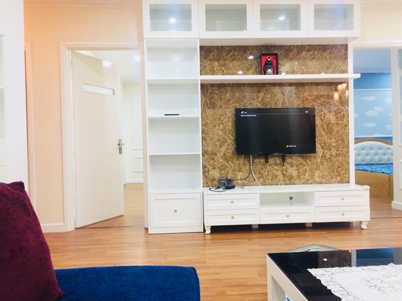 Cho thuê căn hộ 3 phòng ngủ chung cư Sapphire Palace 121m2 full nội thất cao cấp đang trống vào luôn