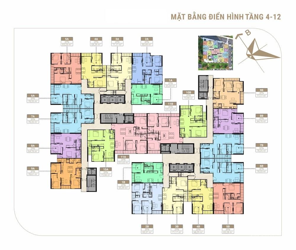 Chung cư cao cấp The Fibonan - Một biểu tượng sống mới tại Hà Nội