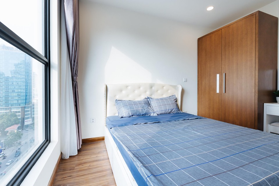 Cho thuê căn hộ chung cư Golden Palm Lê Văn Lương nhà siêu thoáng , nội thất còn như mới