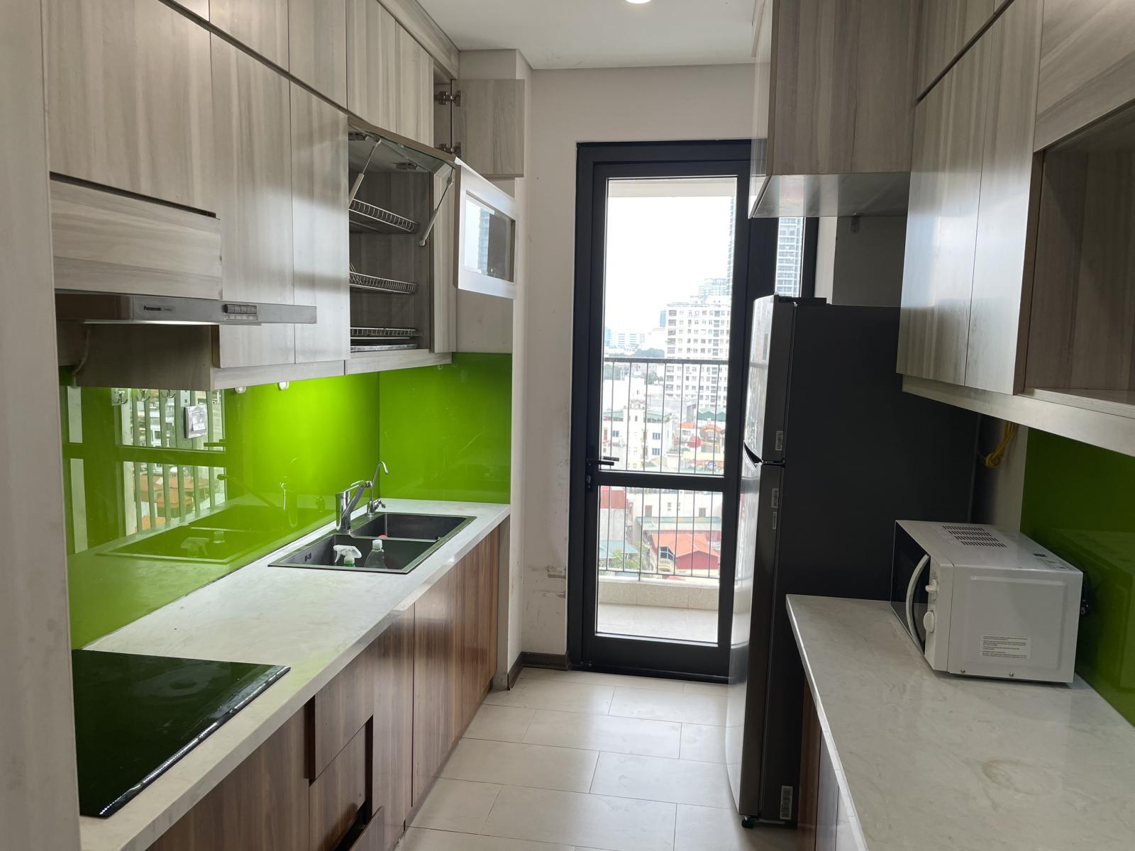 Cho thuê căn hộ chung cư hà đô parkside, tầng 12, 2 ngủ, đủ đồ vào luôn