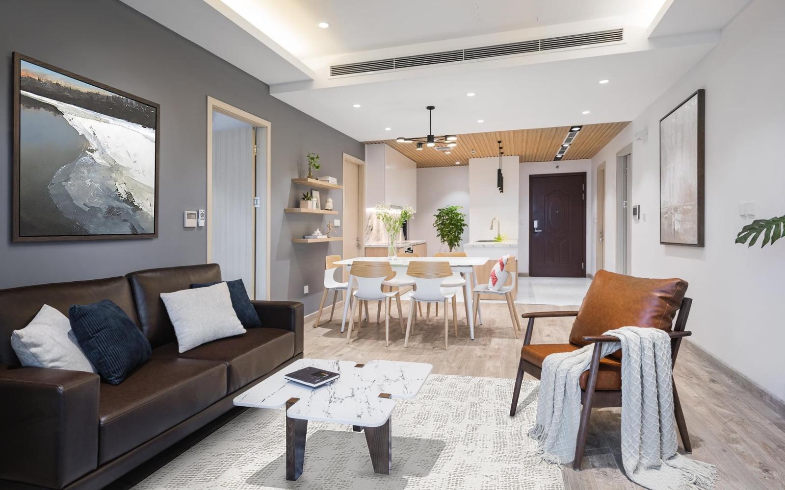 Cho thuê căn hộ 3 phòng ngủ chung cư Gold Tower 275 Nguyễn Trãi, Thanh Xuân 98m2 đủ đồ nhà cực đẹp đang trống