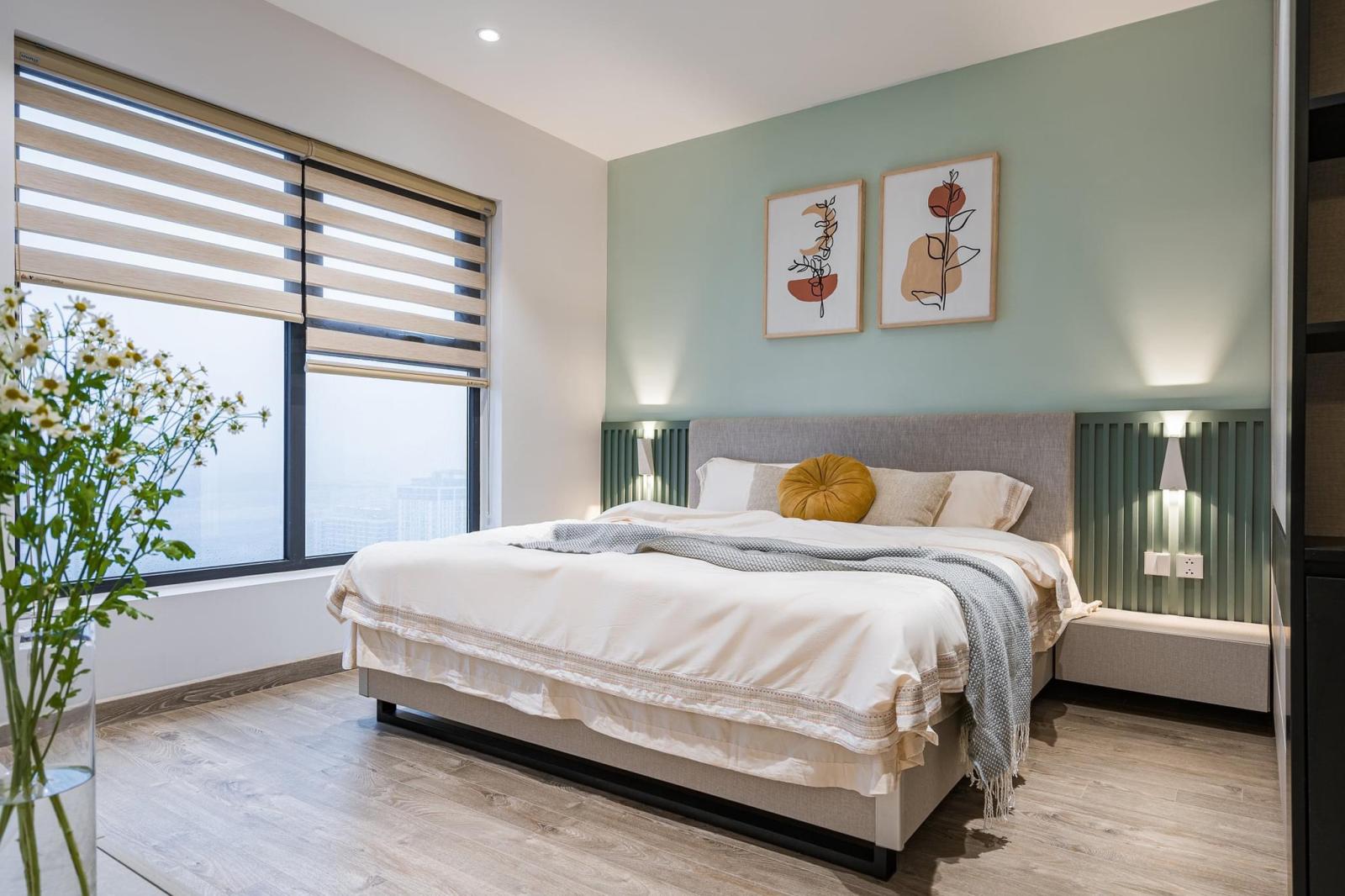 Cho thuê căn hộ 3 phòng ngủ chung cư Gold Tower 275 Nguyễn Trãi, Thanh Xuân 98m2 đủ đồ nhà cực đẹp đang trống