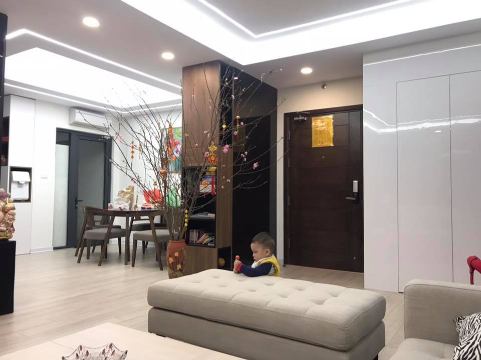 Cho thuê căn hộ chung cư An Bình City - 90m2 ( 3 ngủ) giá 13 triệu và 15 triệu/tháng.