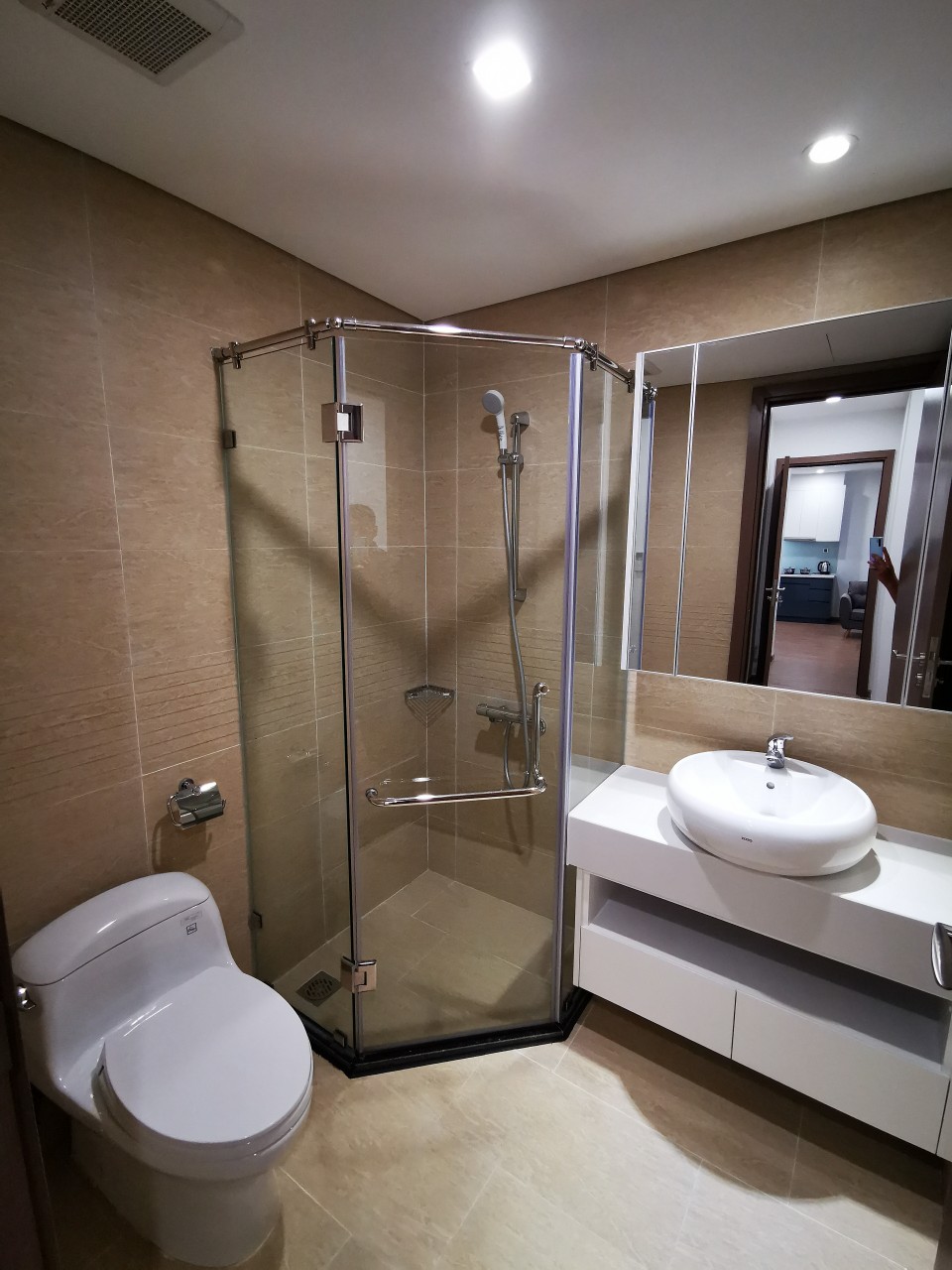 Cho thuê căn hộ 2 ngủ full đồ nội thất, tòa G1 chung cư Vinhomes Greenbay Mễ Trì