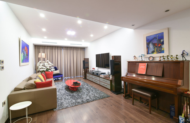 Cho thuê CHCC tại Liễu Giai Tower, 26 Liễu Giai, Ba Đình 105m2 full nội thất cao cấp đang trống vào luôn
