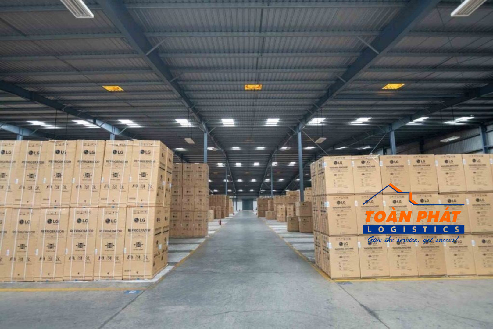 Cho thuê kho bao gồm dịch vụ xếp dỡ, thuê kho diện tích tách nhỏ 200-300m2 tại KCN Sóng Thần 1
