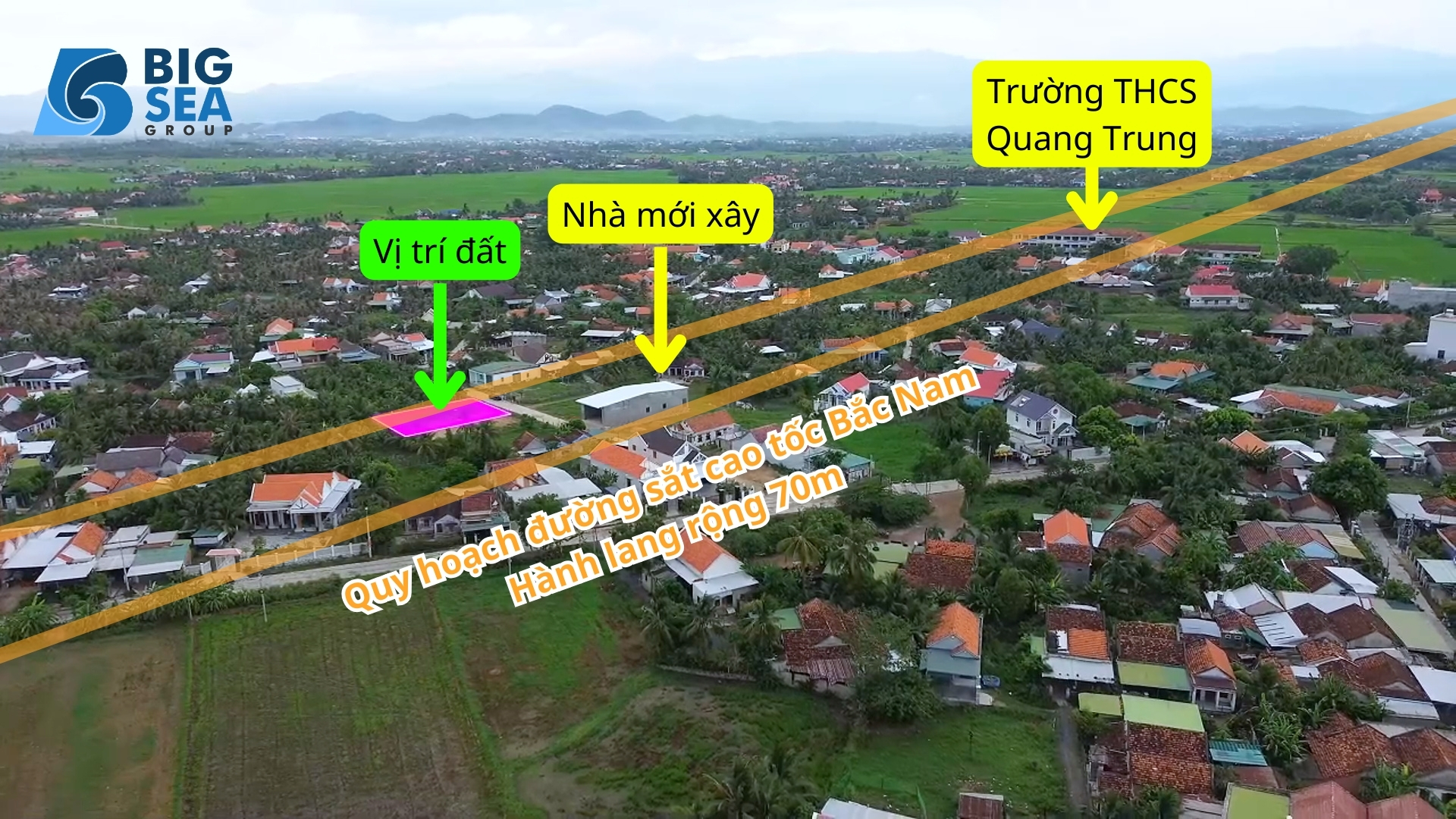 Hàng Fo chưa qua đầu tư 2 lô đất cạnh nhau 244-245m2 full thổ cư tại Hòa - Khánh Hòa