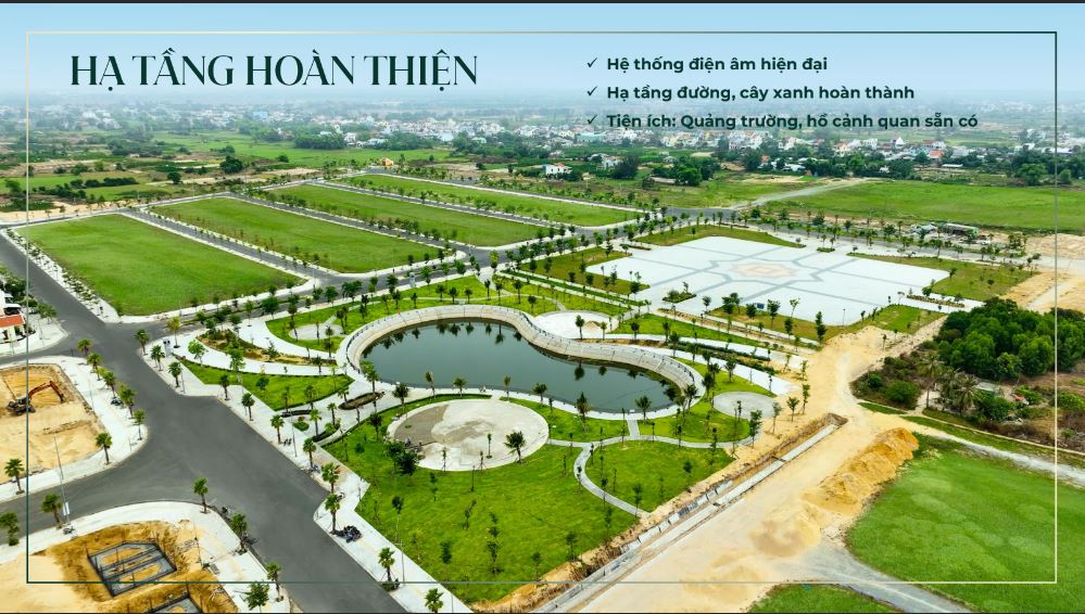 Đất nền chỉ từ 25tr/m2 Hội An Legacity dự án lớn đầy đủ tiện ích nằm ngay trung tâm Hội An - Quảng Nam