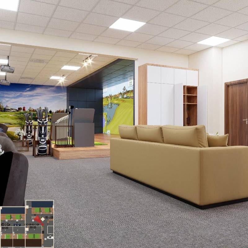 Cần sang nhượng phòng Golf 3D tại Ngoại giao đoàn kinh doanh cực kì lợi nhuận
