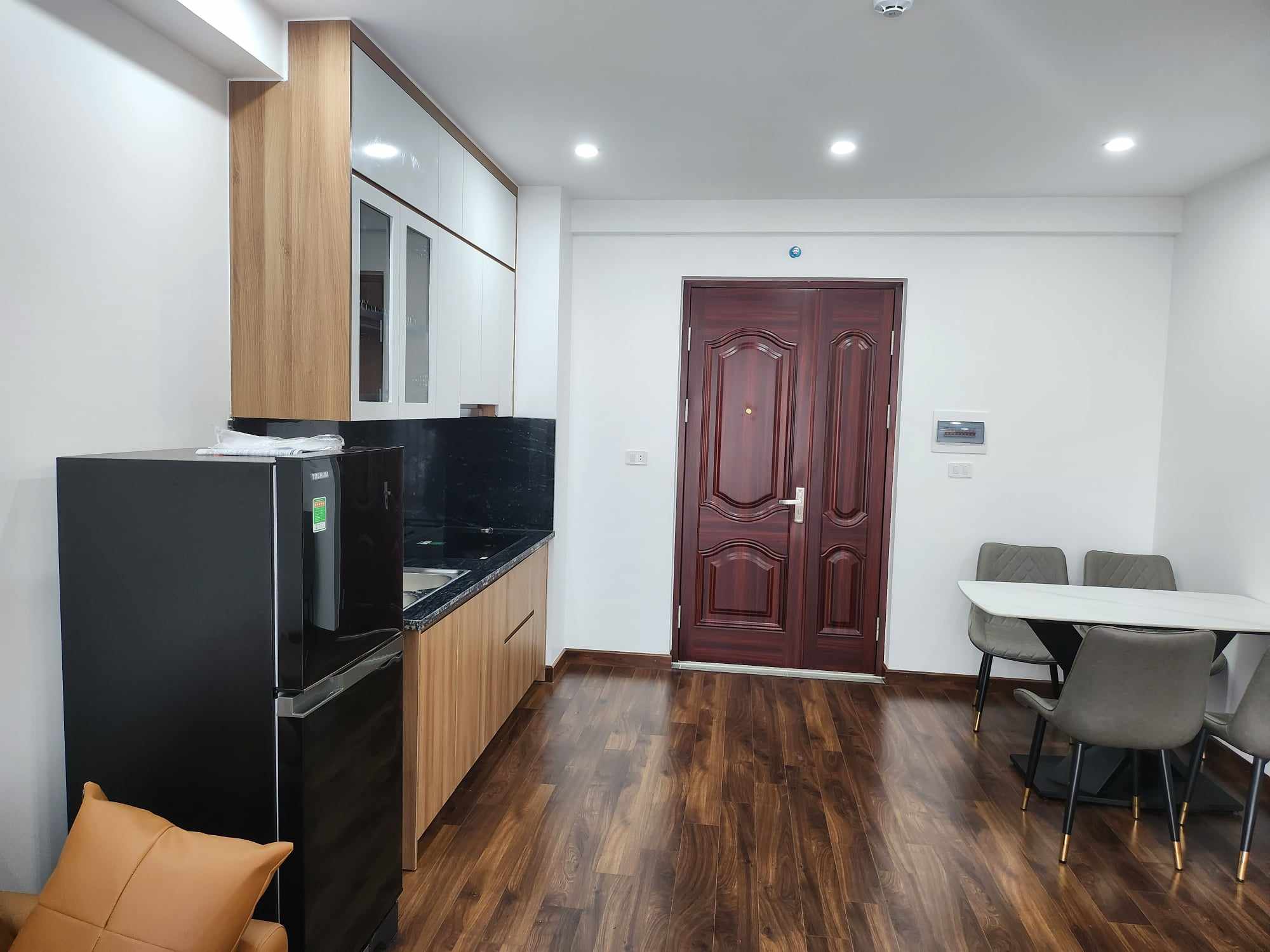 Cho thuê căn hộ chung cư Tecco Elite cầu vượt Đán TP Thái Nguyên 52m2 2 phòng ngủ đầy đủ nội thất