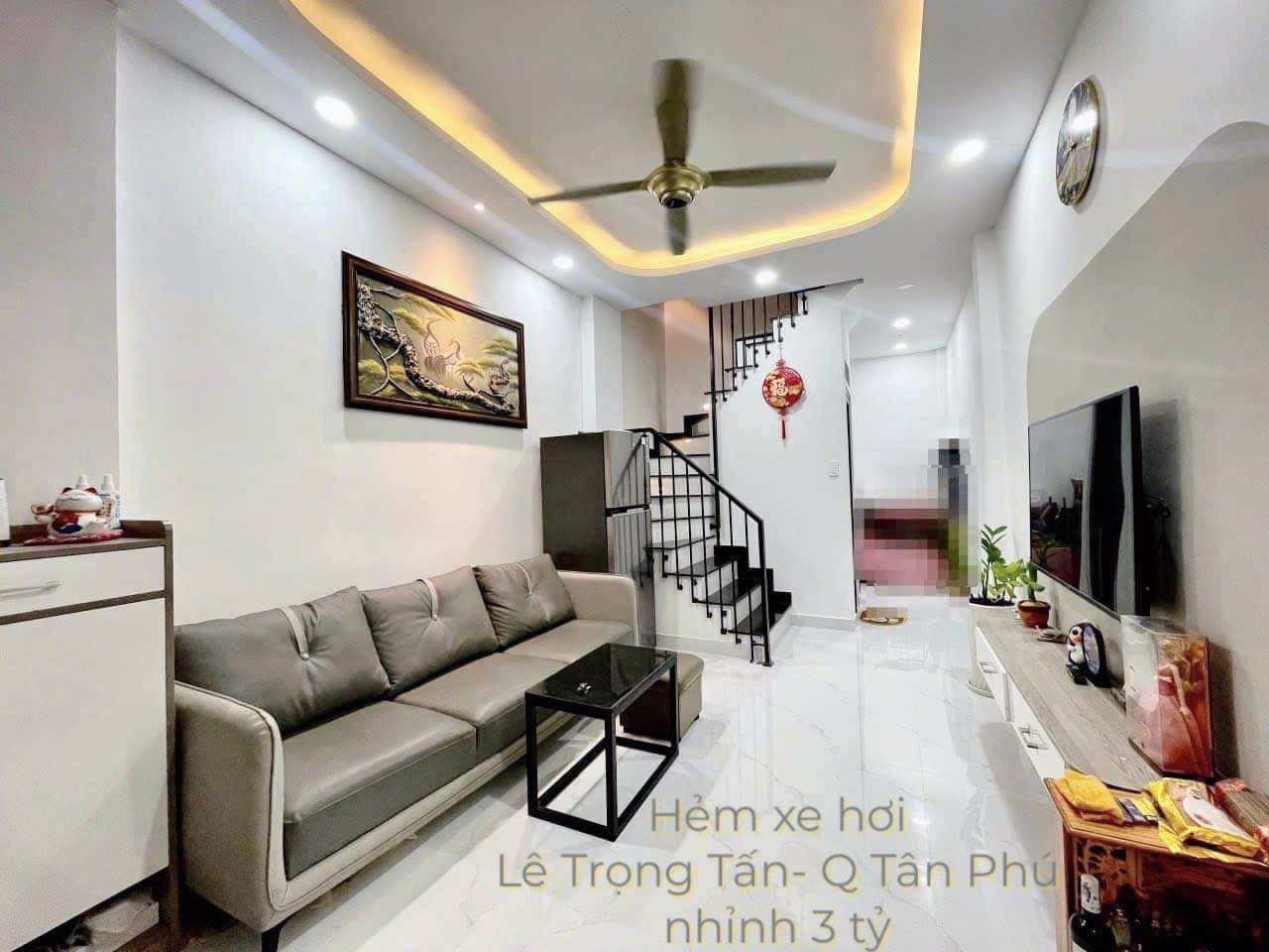 Bán nhà shr 27m2 2tang Lê Trọng Tấn , hẻm xe tải, tặng full nt , 3 tỷ nhỉnh 0932030061