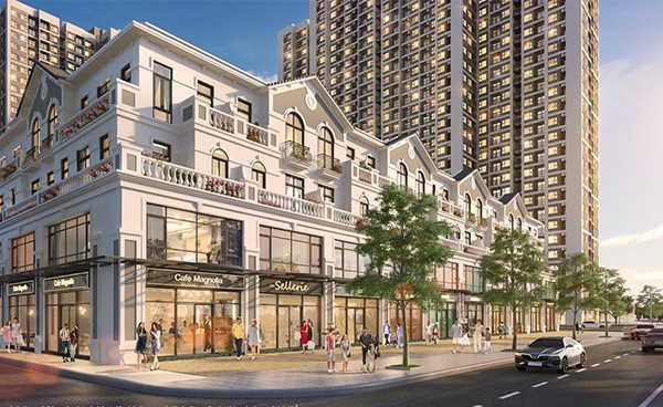 cho thuê Shophouse Vinhomes Grand Park Quận 9 diện tích 50m2