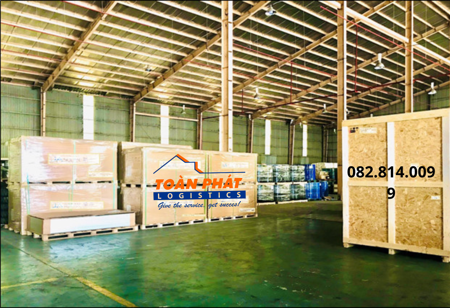 Cho thuê kho bao gồm dịch vụ xếp dỡ, thuê kho diện tích tách nhỏ 200-300m2 tại KCN Sóng Thần 1