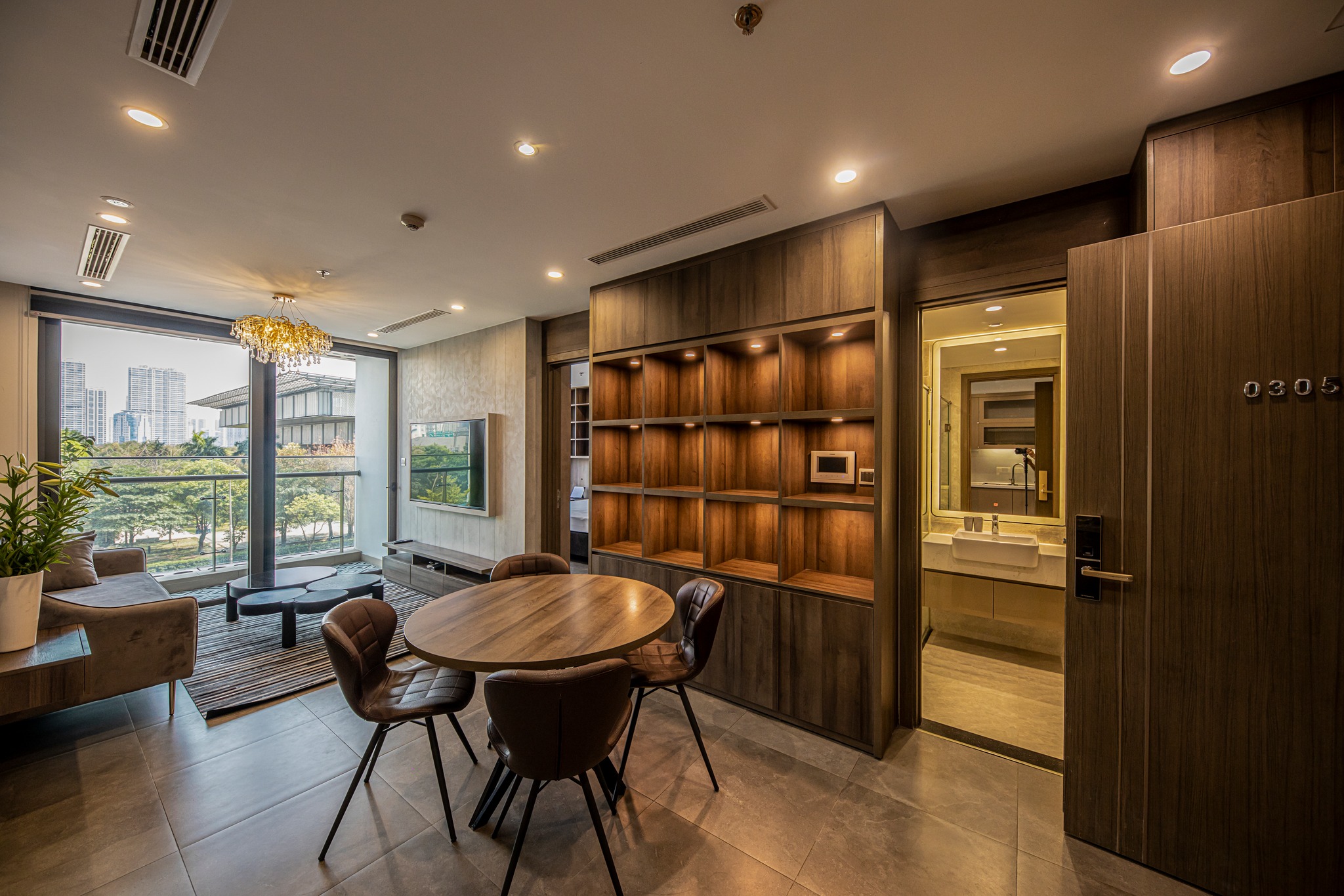 Chủ nhà cho thuê gấp Sun Square Mỹ Đình 95m2, 3N full đồ đẹp căn góc vào luôn 14.5tr/th 09