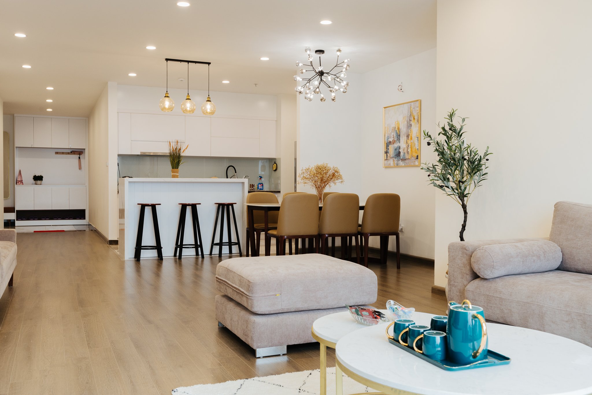 Cho thuê chung cư Garden Hill 2N 2WC 80m2 10 triệu/tháng