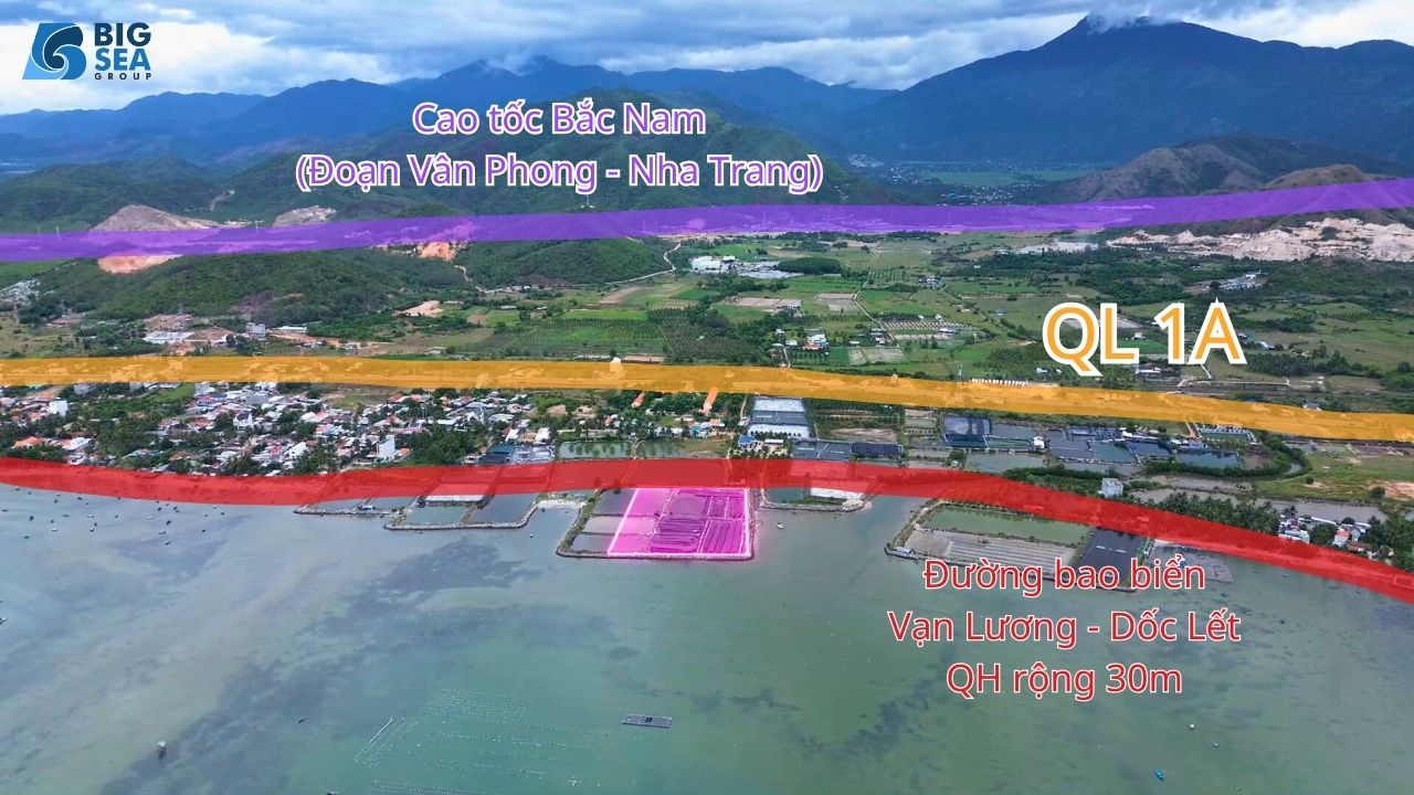 Siêu phẩm 9714,3m2 quy hoạch full thổ cư mặt biển Vạn Ninh, Khánh Hòa
