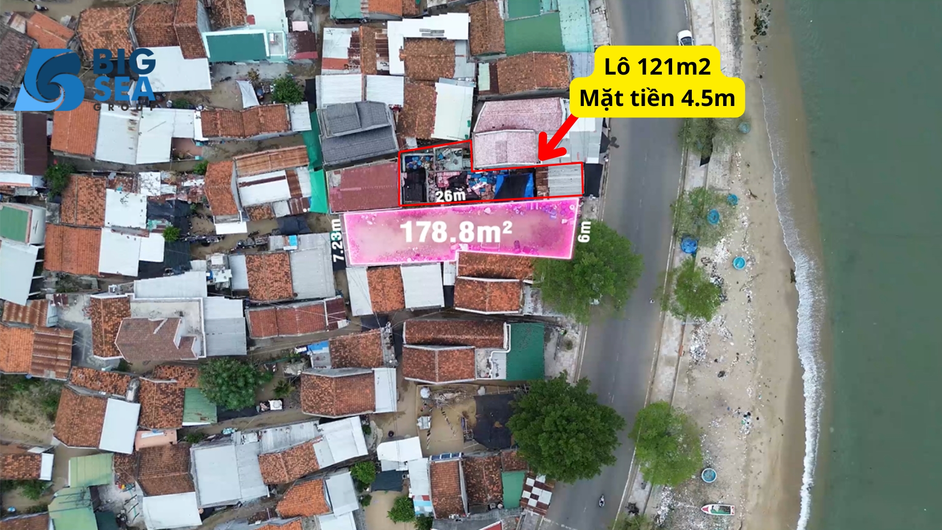 Cắt lỗ 178,8m2 đất mặt biển tại trung tâm thị trấn Vạn Giã, Vạn Ninh - Khánh Hòa