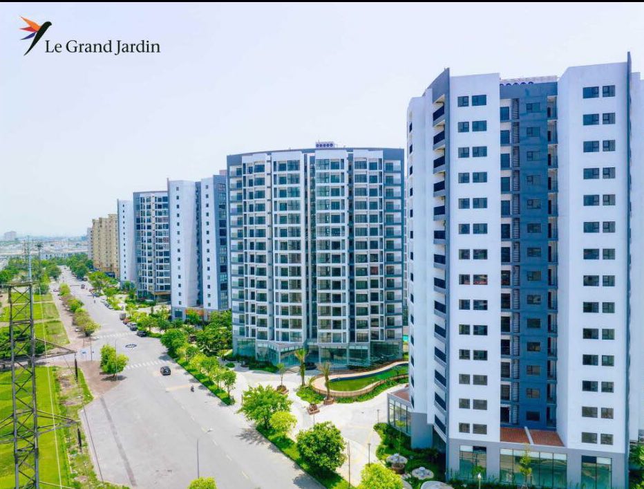 Căn hộ 2PN tại dự án Le Grand Jardin - Giá 3,x tỷ, hỗ trợ vay 70%
