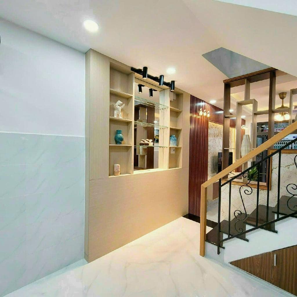 Nhà đẹp ăn tết MỚI phường 14 Gò Vấp, 4pn, 3wc gần 120m2 sử dụng, chỉ 4.X TỶ