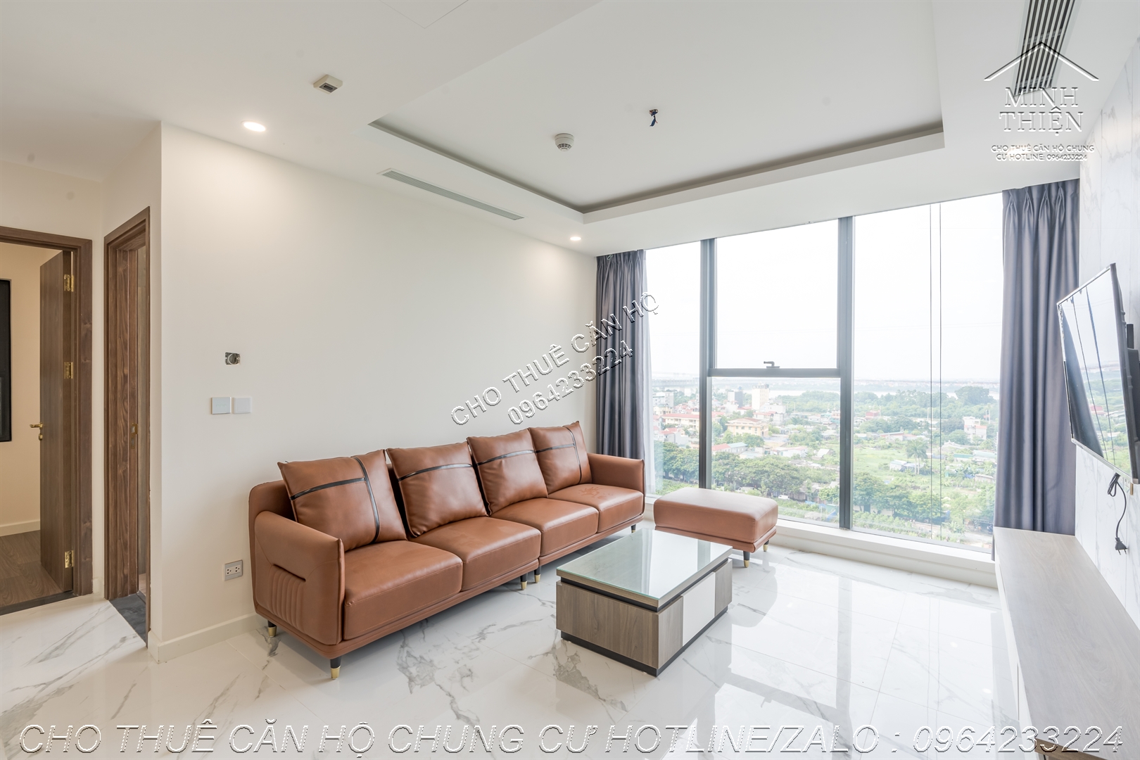 (Chung Cư Sunshine City KĐT Ciputra Cho Thuê) Căn 2 Ngủ 1 Đa Năng Full Nội Thất Cao Cấp
