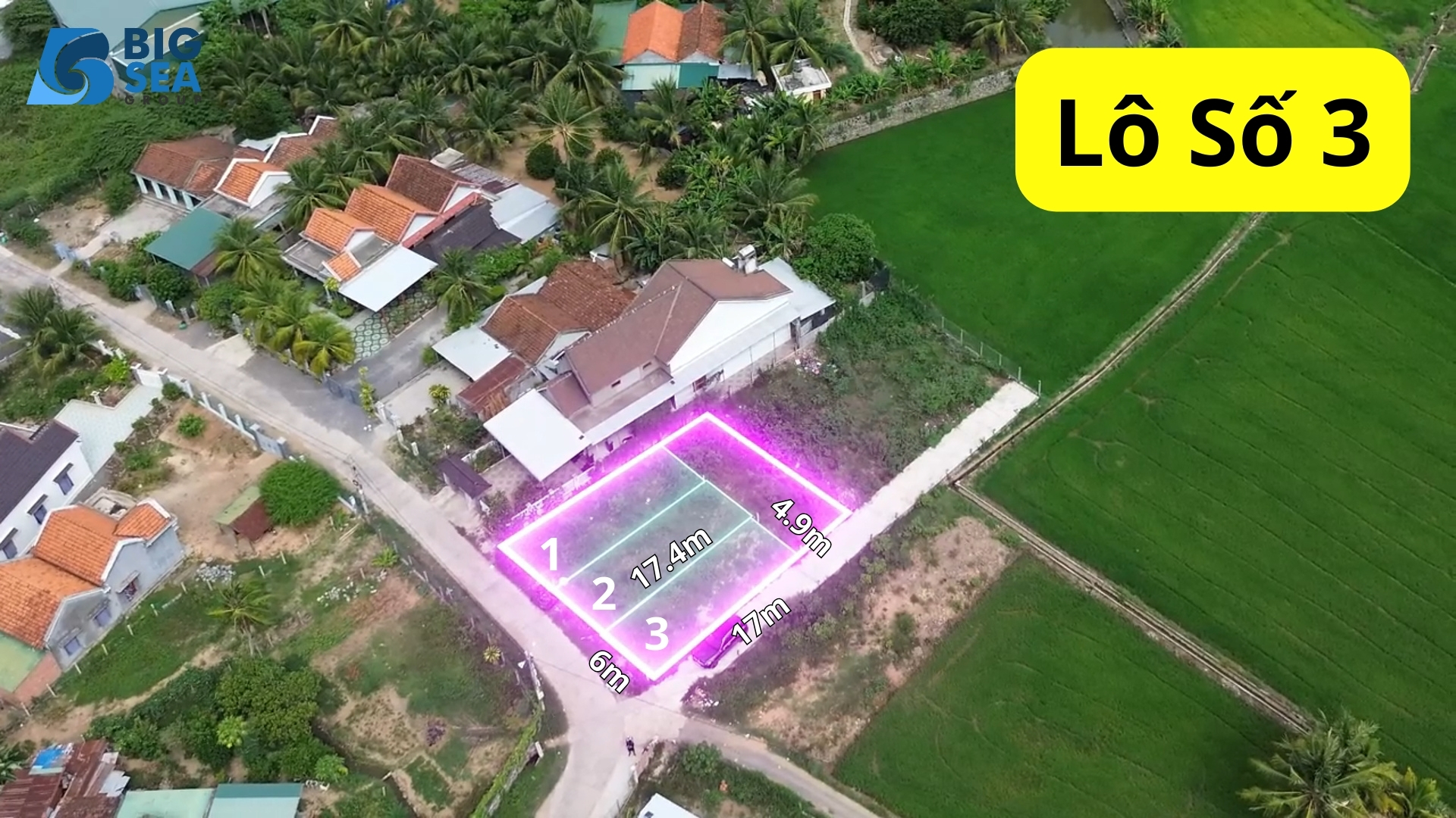 Cần tiền bán nhanh 4 lô đất liền nhau full thổ cư 2 mặt tiền Ninh Hòa - Khánh Hòa
