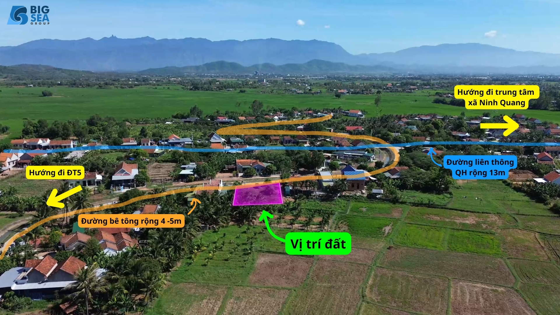 Cắt lỗ sâu 574,4m2 quy hoạch full thổ cư mặt tiền 18,8m  Ninh Hòa - Khánh Hòa