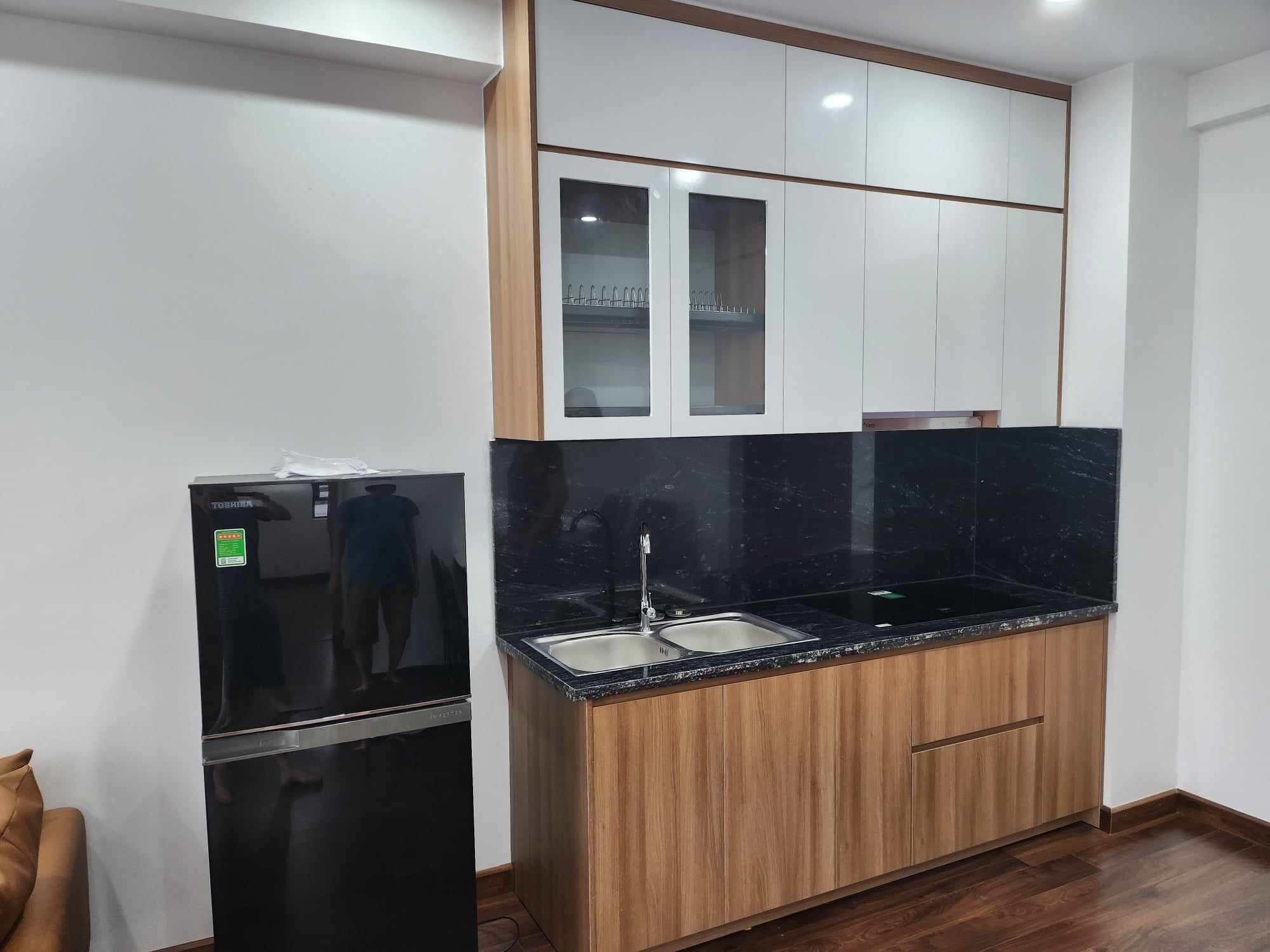 Cho thuê căn hộ chung cư Tecco Elite cầu vượt Đán TP Thái Nguyên 52m2 2 phòng ngủ đầy đủ nội thất