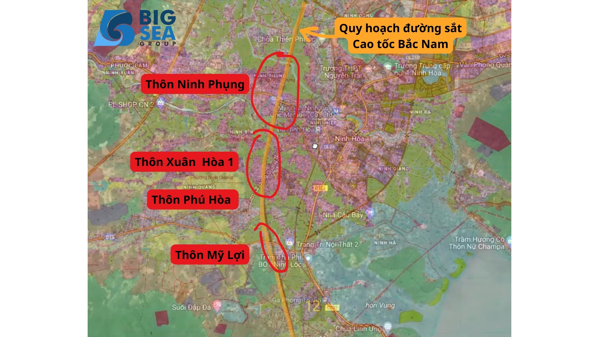 Hàng Fo chưa qua đầu tư 2 lô đất cạnh nhau 244-245m2 full thổ cư tại Hòa - Khánh Hòa