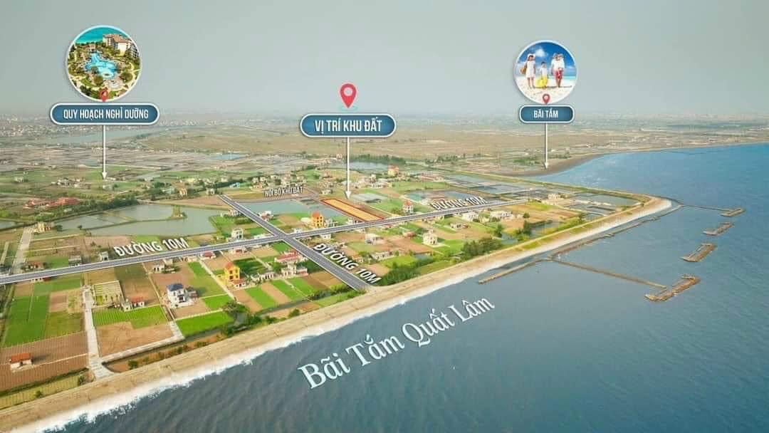 Bán đất nền ven biển Quất Lâm- Nam Định đã có sổ giá 700tr/lô